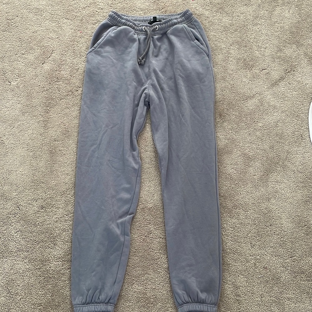 Size 0 blue sweatpants